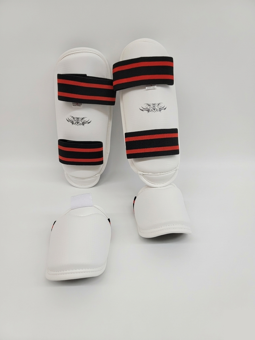WTF approved taekwondo martial arts sparring Shin and Instep guard